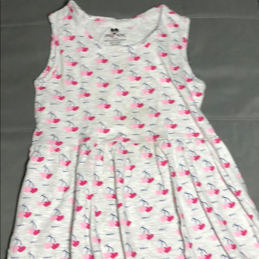Kneelength summer dress for girls size 7/8